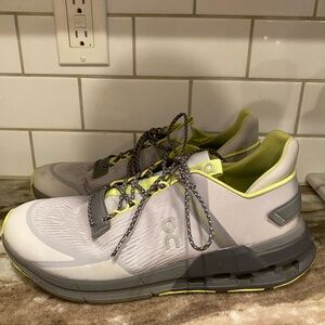 ON CloudNova Flux Glacier And Zest  Sneakers Men's Size 10
